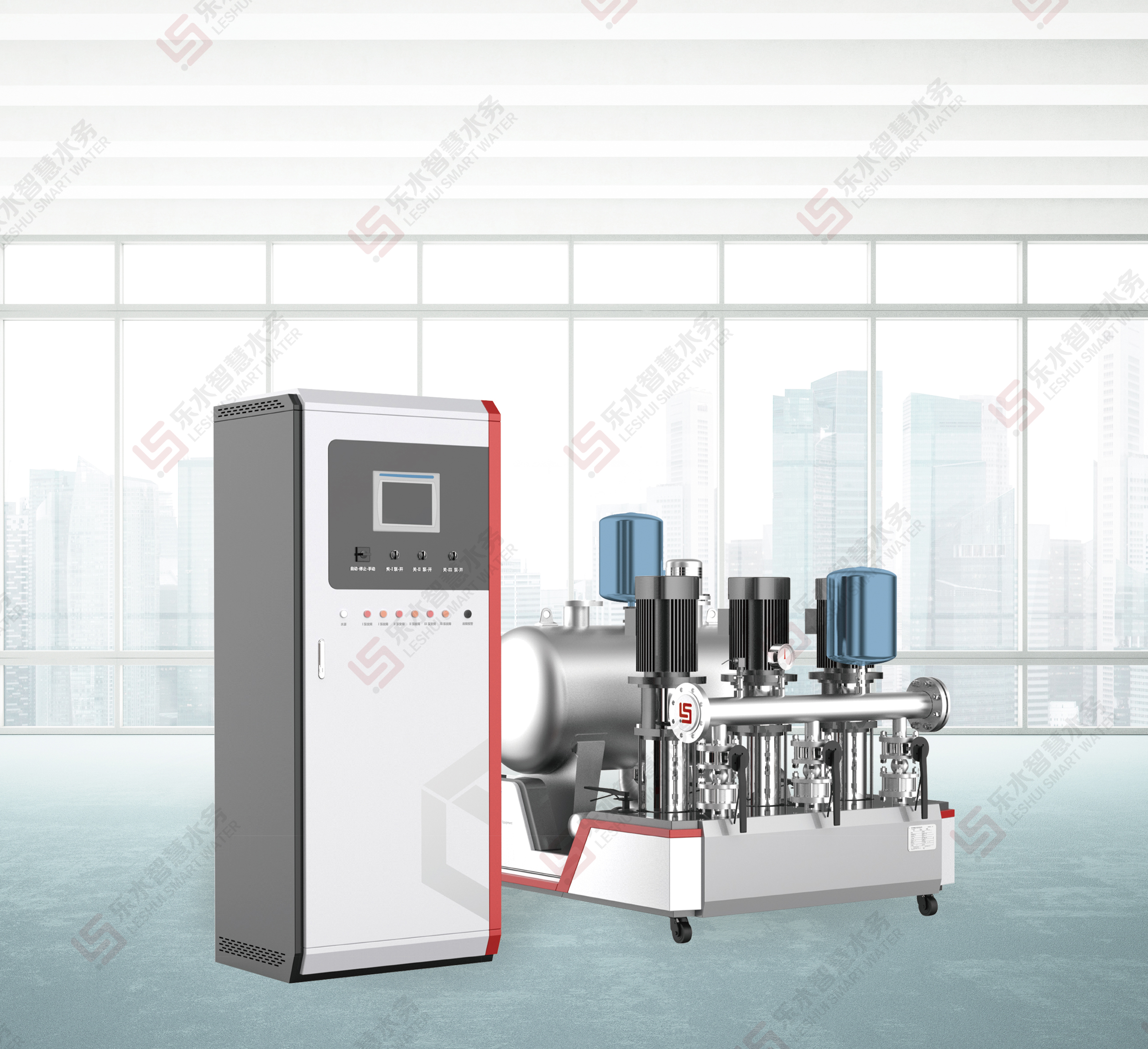 數字全變頻穩壓型罐式無負壓